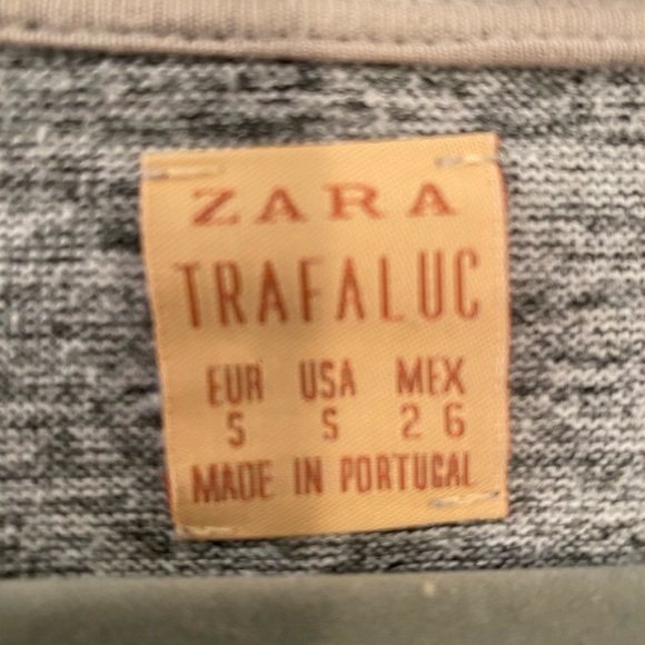 2 for $15 π Grey Zara Cropped Top - Picture 4 of 4